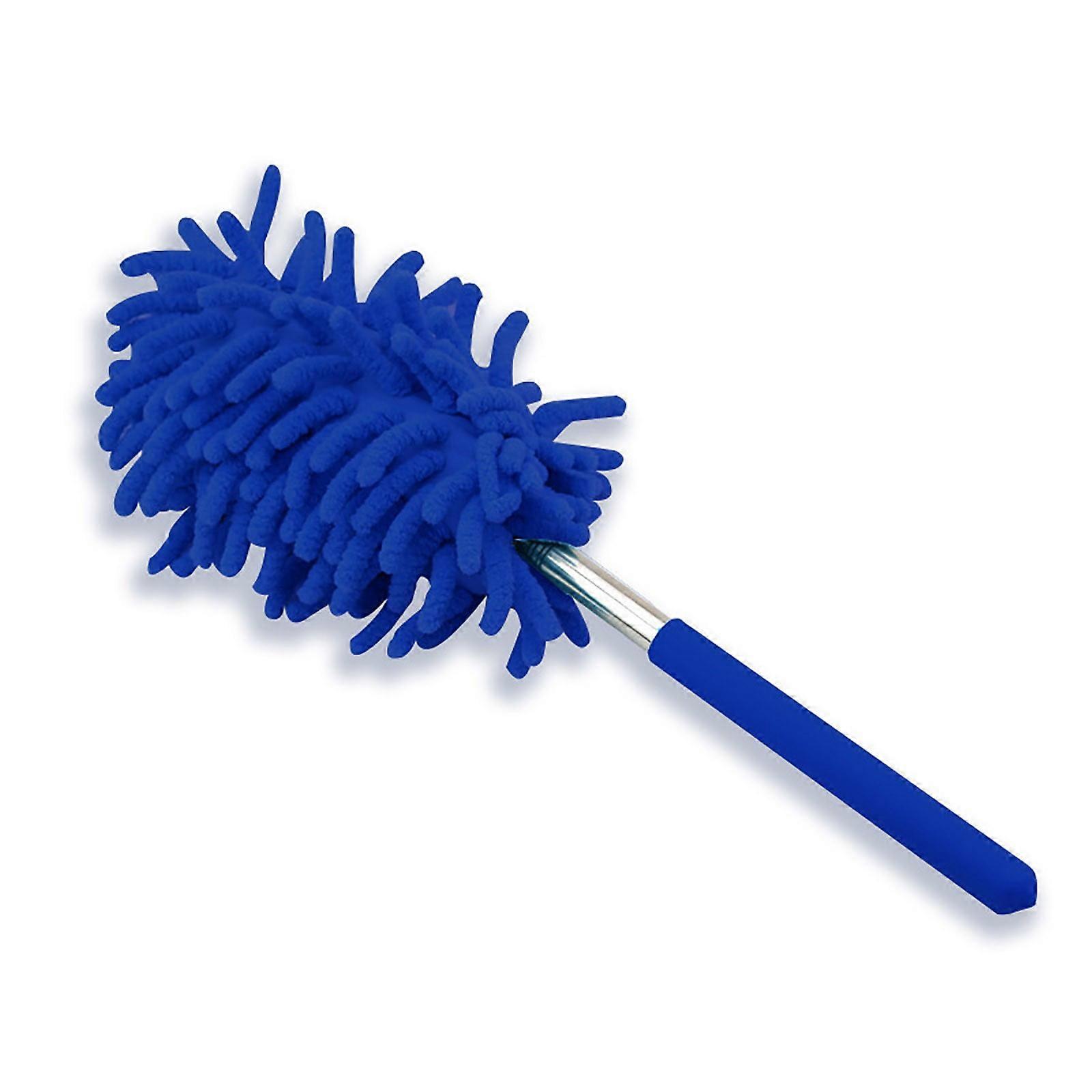 Telescopic Microfiber Duster, Retractable & Washable, Compatible with Car/Computer/AC