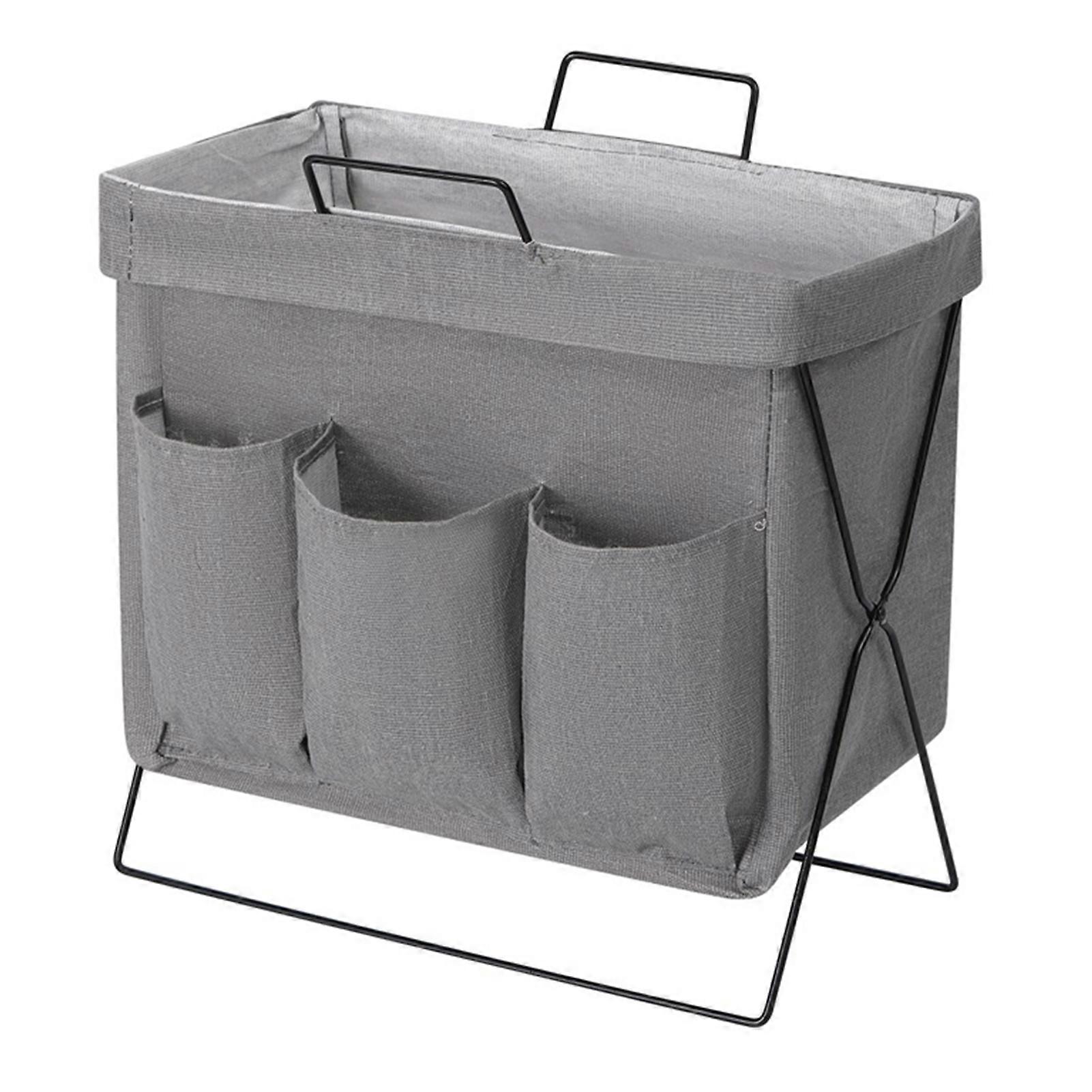 Foldable Storage Basket - Multipurpose Organizer for Laundry & Groceries