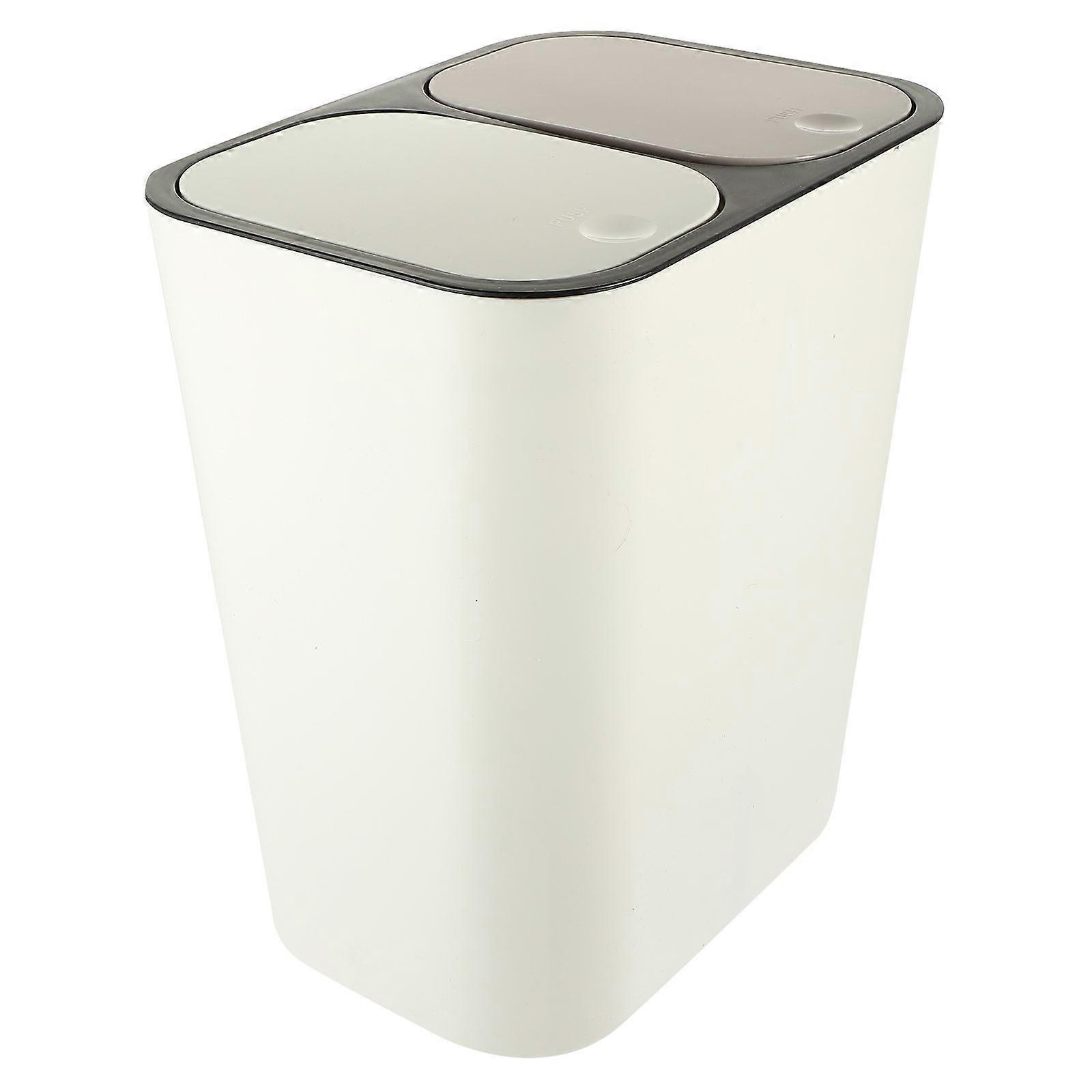 Plastic Waste Container for Household Use Press Type