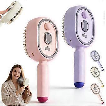 2026 New Electric Steam Brush for Hair, Hair Brush with Water Spray Easy to