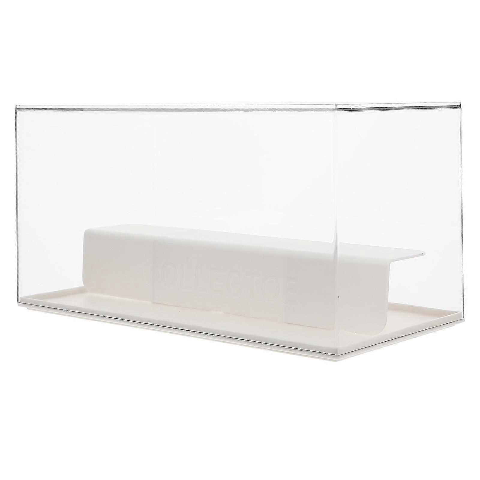 Double Layer Clear Display Case compatible with Action Figures Transparent Storage