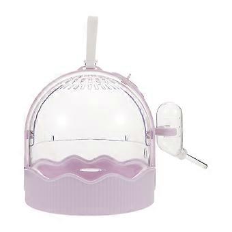 Cage de voyage portable pour hamster : transporteur de petits animaux Transporteur d’animaux de compagnie extérieur pour hamsters planeurs à sucre cochons d’Inde