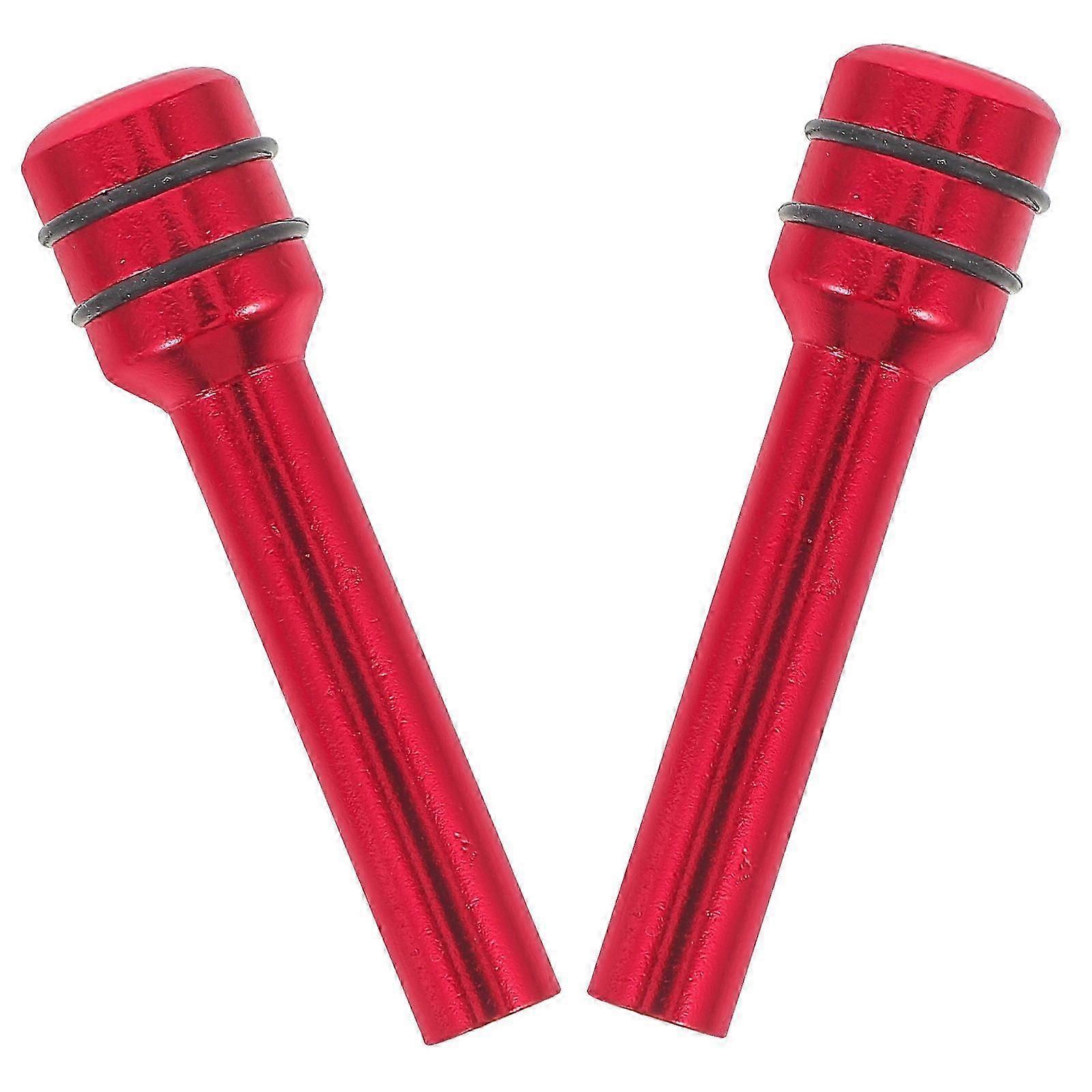 Automotive Door Lock Knobs Aluminum Alloy for Easy Installation 2Pcs