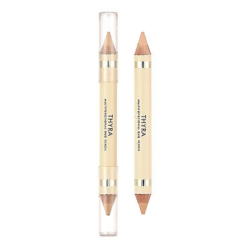 Multi Effect Double Ended Brightening Concealer Pen Long Lasting Lying Silkworm Pen