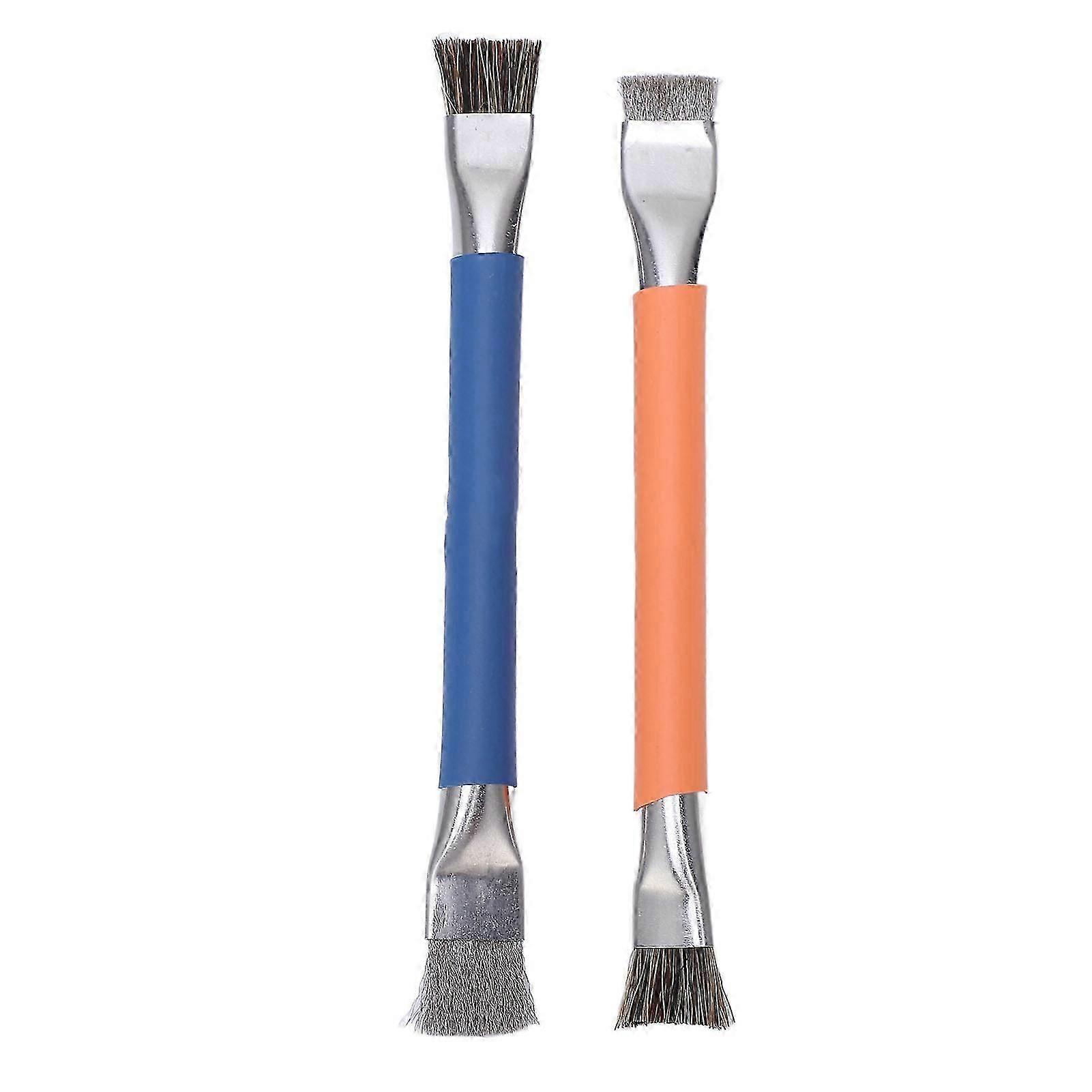 2pcs Motherboard Brush Multi Angle Cleaning Mini Motherboard Cleaning Brush Compatible withElectron Components