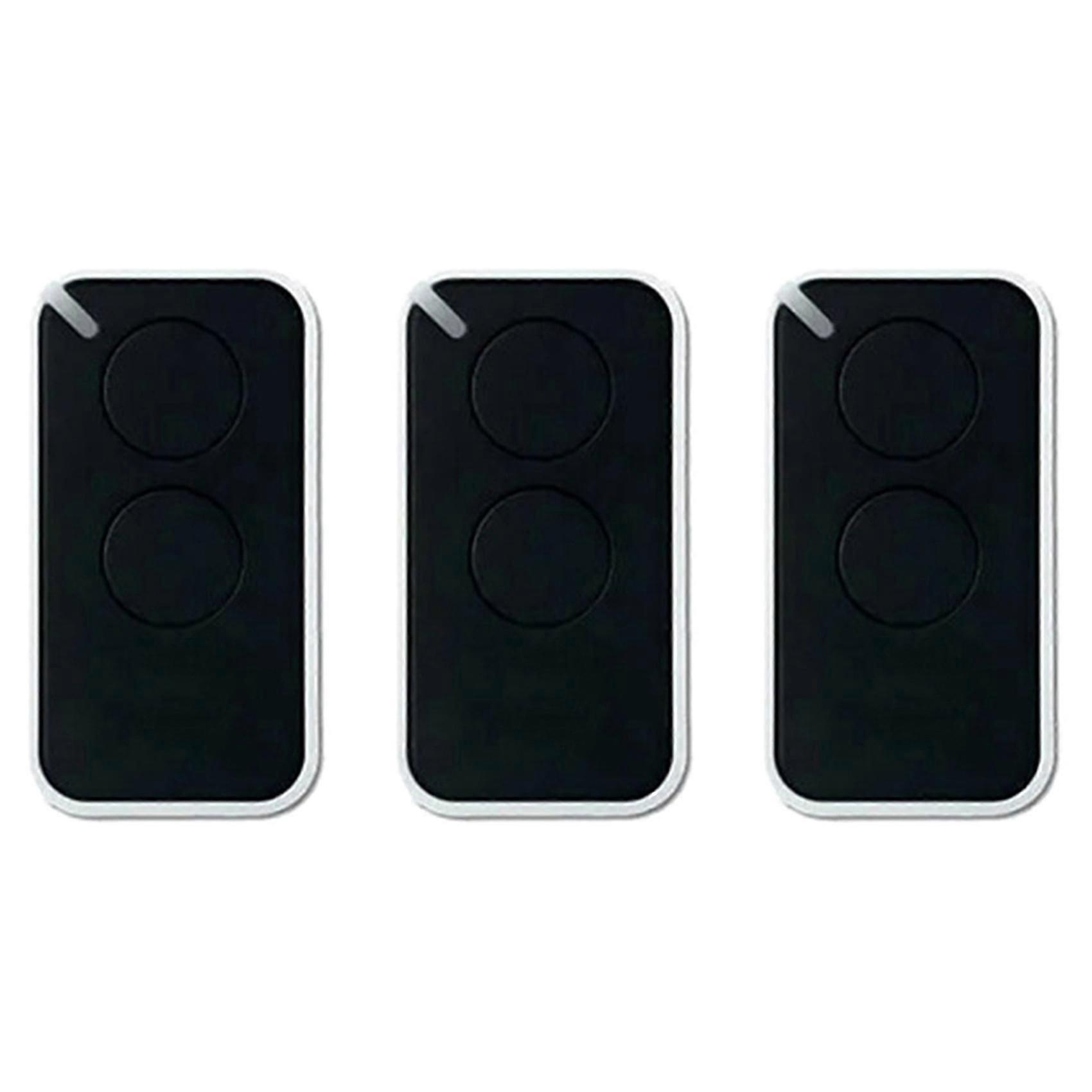 3X Compatible withNICE Universal Garage Remote Control 433.92MHz 2-Channel Rolling Code A