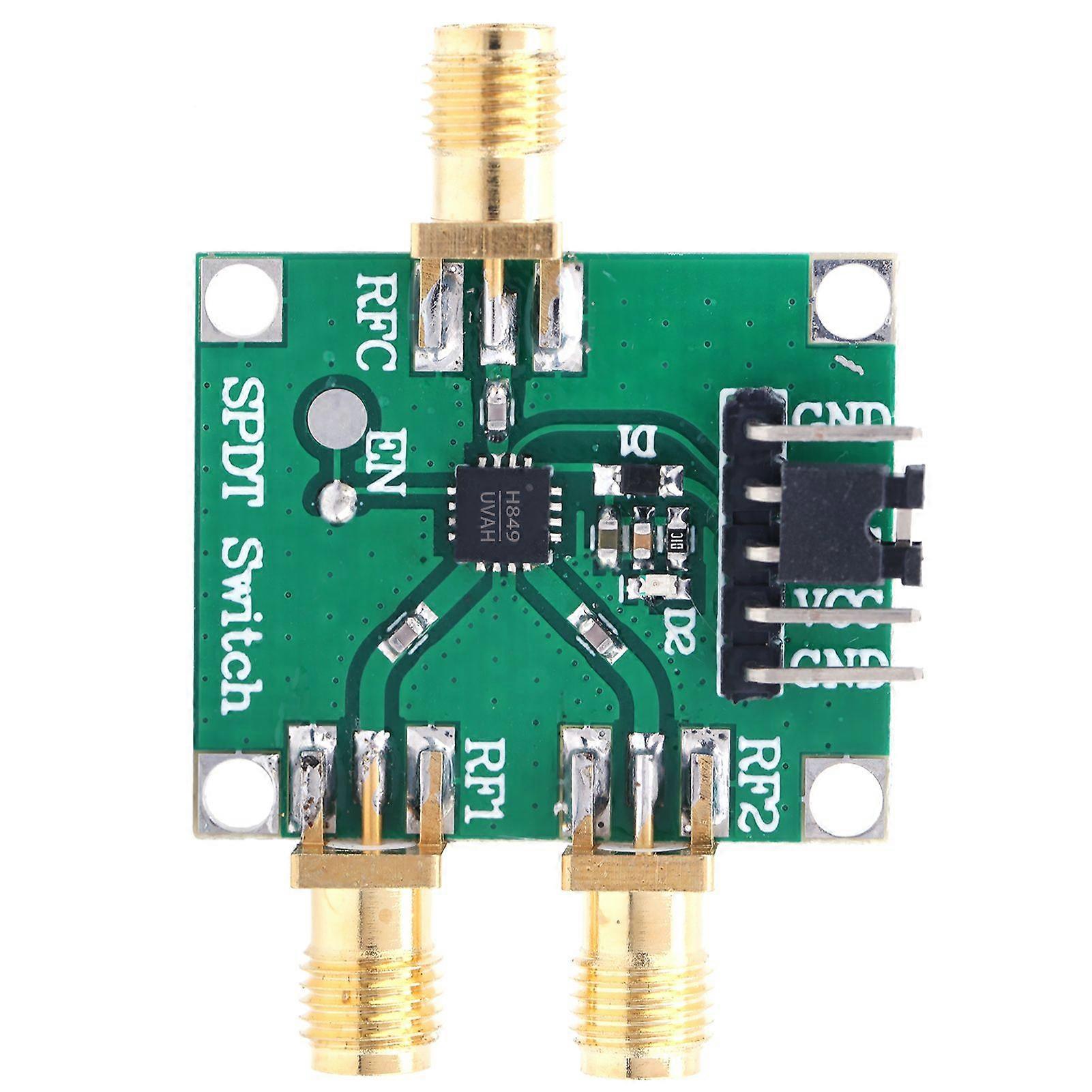 3?5V RF Switch Module Single Pole Double Throw Board 50Ohms Input Output Impedance SMA InterfaceHMC849