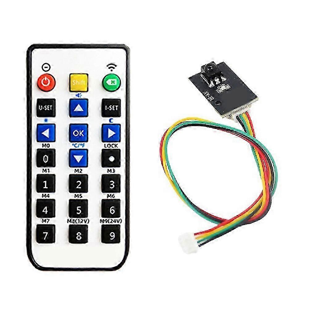 Infrared Remote Control Receiver Module for CNC Power Supply, Serial Numeric Keyboard Control, Quick Voltage/Current Setting