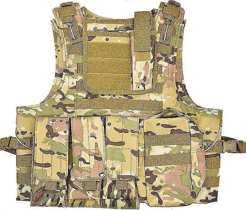 Chaleco táctico de camuflaje al aire libre Chaleco táctil multiusos