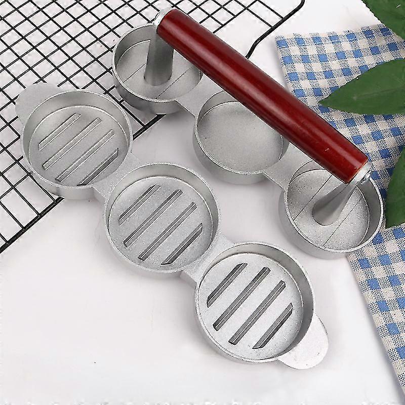Mini Burger Press 3 Slot Meat Press
