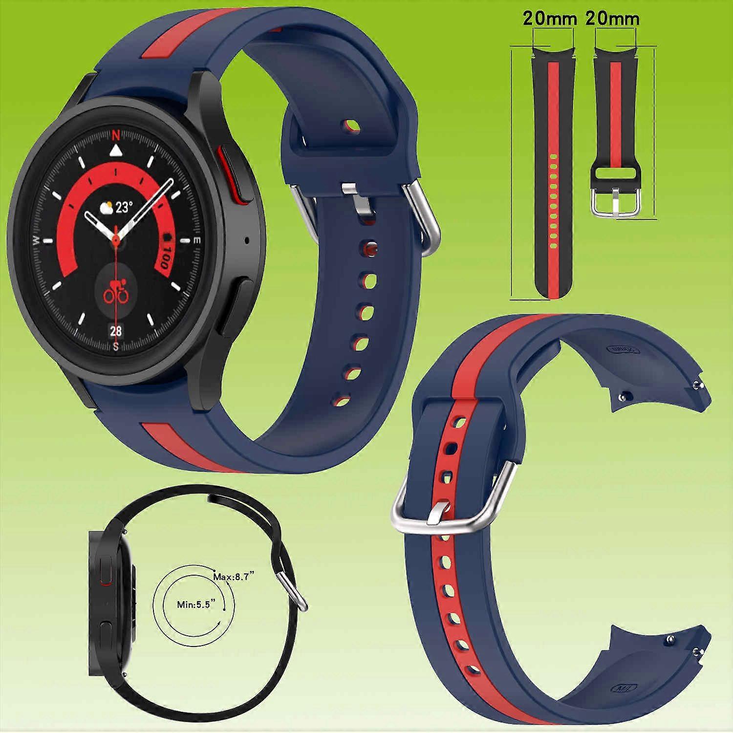 Plastic wristband for Samsung Galaxy Watch FE 6 5 4 Normal Pro Classic all sizes