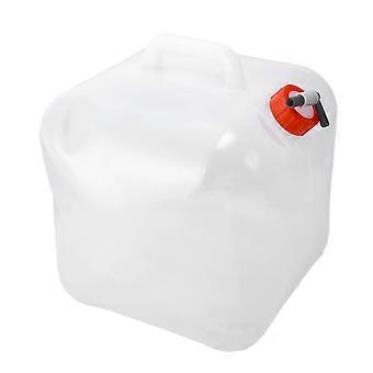 Collapsible Water Container Foldable Camping Bucket with Lid Food Grade for Hiking Travel Outdoor Use