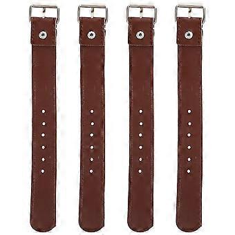 2 pares de correas para cesta de bicicleta, correas ajustables para cesta delantera de bicicleta, accesorios para bicicletas