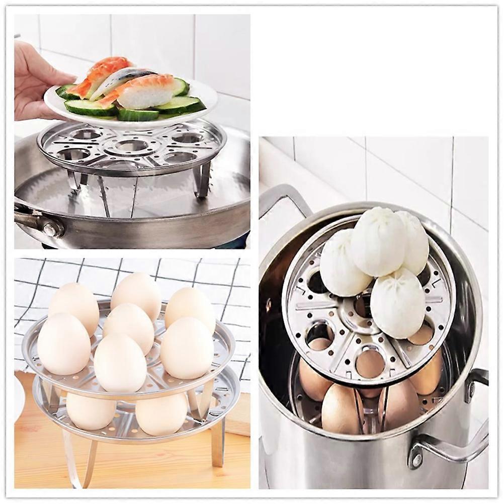 Egg Steaming Rack Egg Cooking Tray Single Layer Egg Steamer Kitchen Accessories