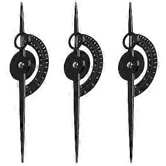 Dupla escala vernier caliper sobrancelha Golden Ratio caliper Micro raspador Gauge ferramenta de medição