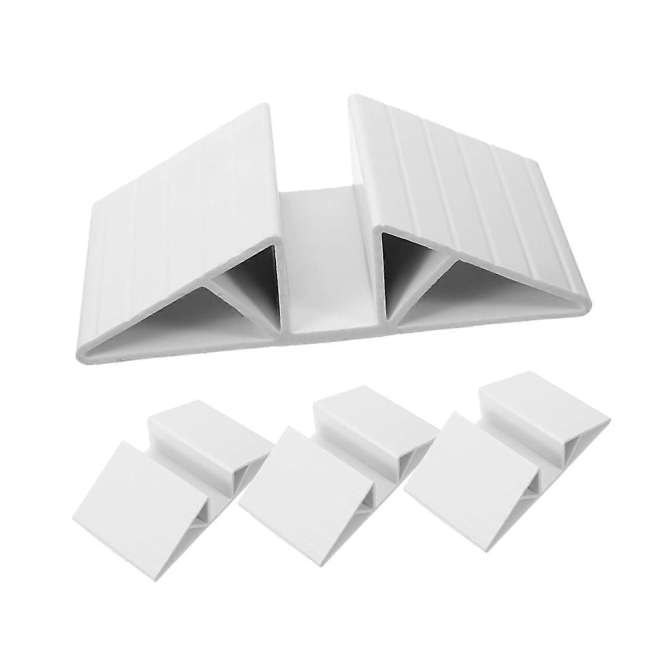 Gate Reinforcement Kit with Plastic Triangle Feet, AntiSag Support, Quick Installation, Durable Fence Bracket