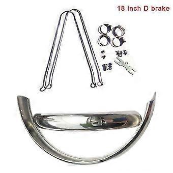 18inch 20inch Retro Road Bicycle Guard Bike Fender Stainless Steel Mudguard Front Rear Wing Fender Bike Accessories