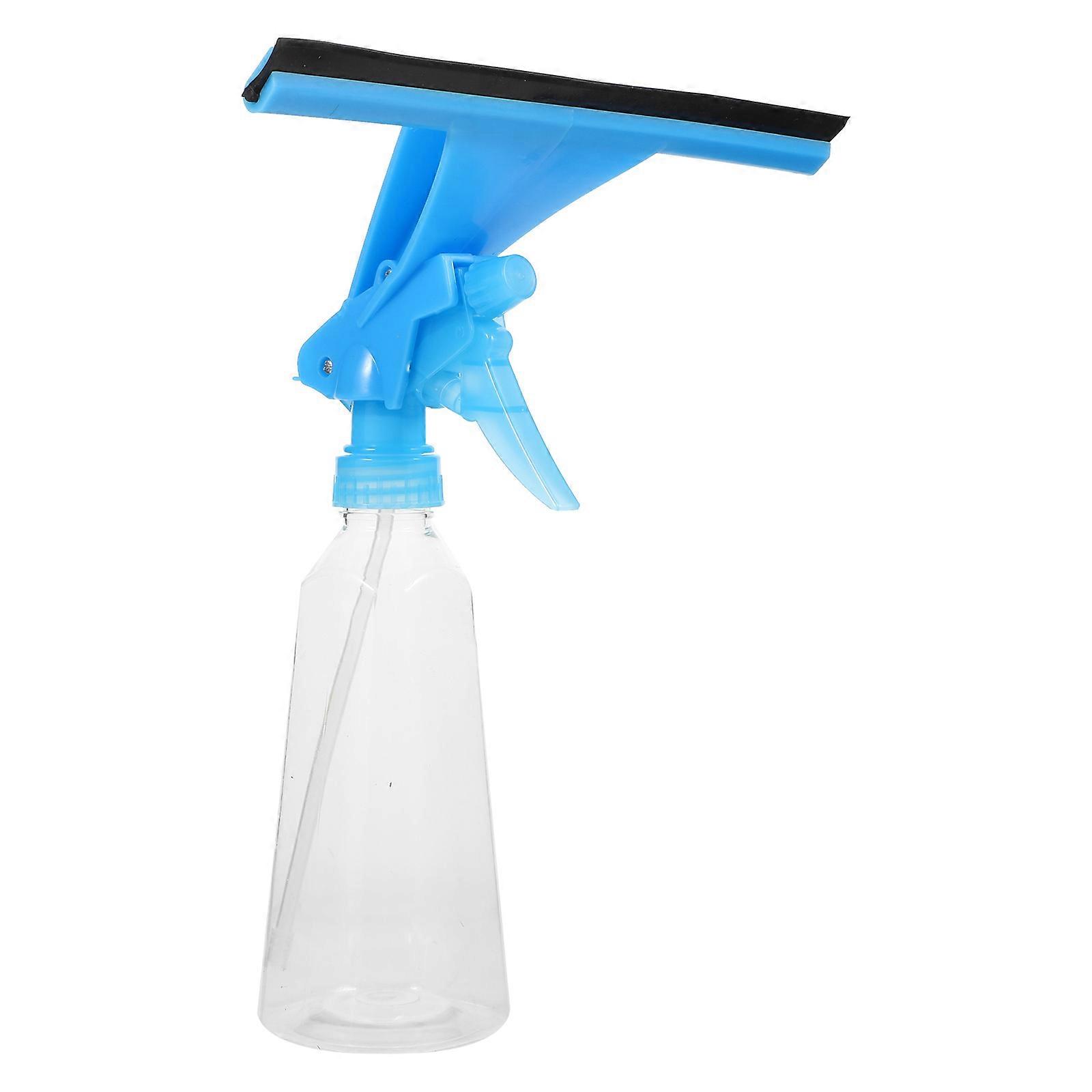 Multipurpose Window Wiper for Cleaning Use with Sprayer Blue 2Pcs Kit