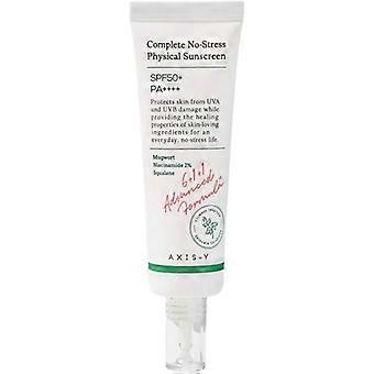 Axis-Y Complete No-Stress Sun Protection Sunscreen Cream For Face SPF 50+ 50 ml