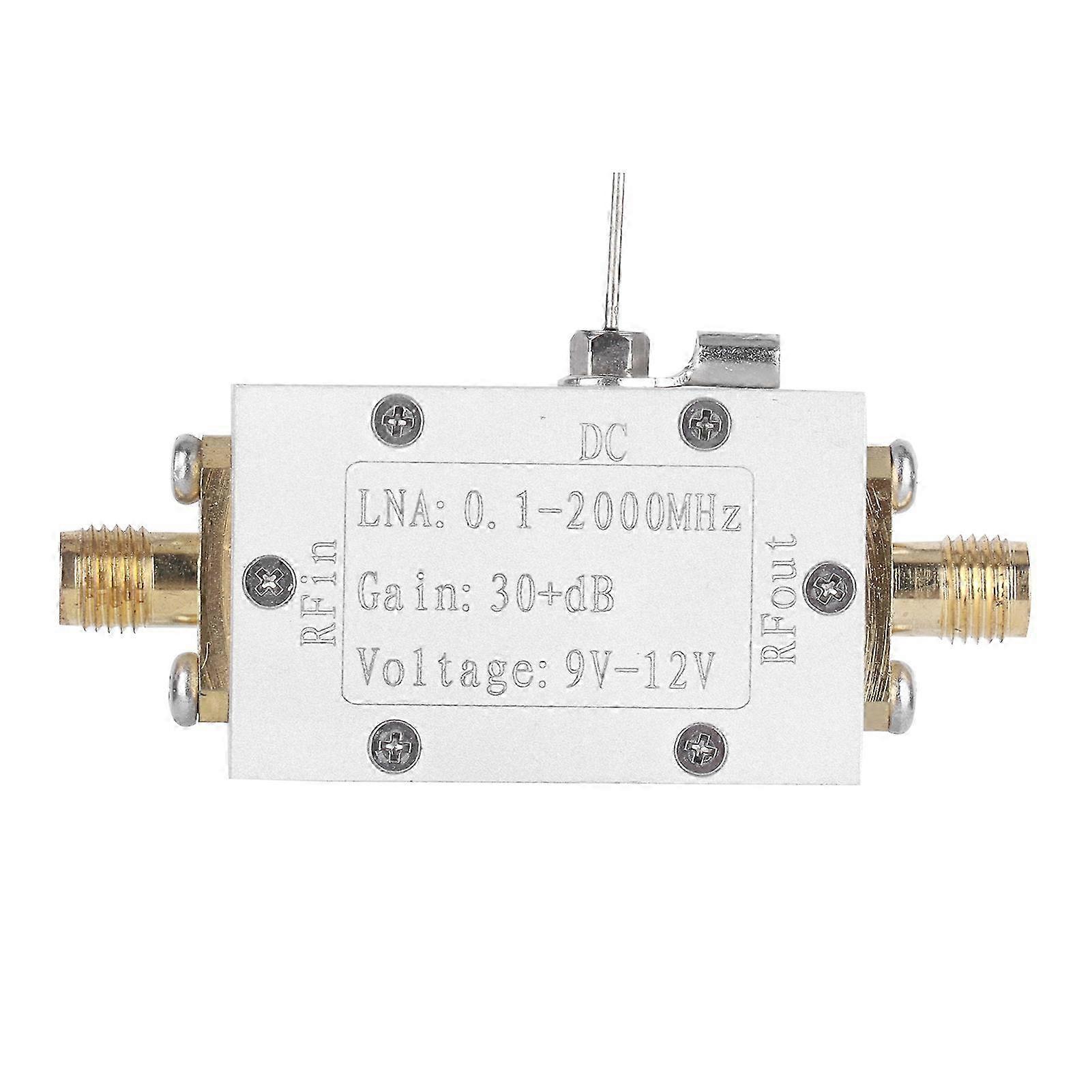 30dB Low Noise RF Amplifier 0.1-2000MHz