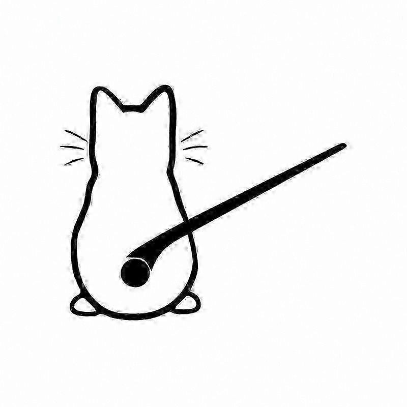 Funny Cat Car Sticker Weatherproof