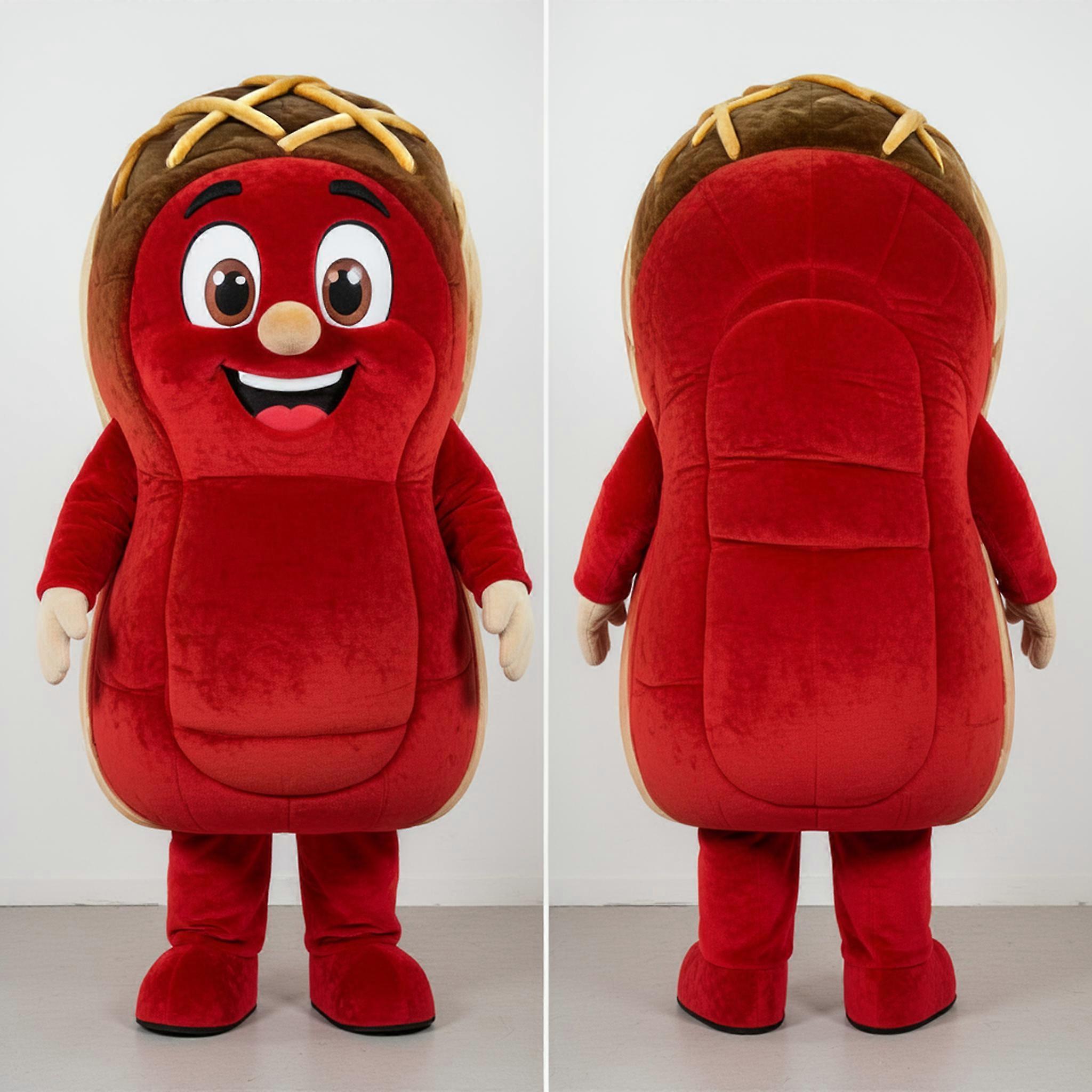 MASTICOT Red Savory Beef Wellington Mascot