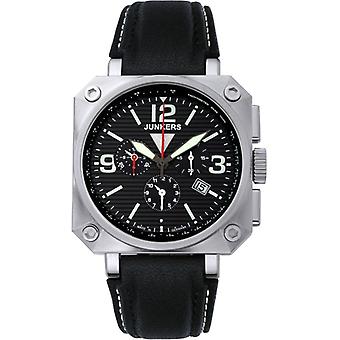 Horizon Quartz Analog Men Watch with Cowhide Bracelet 6790-2