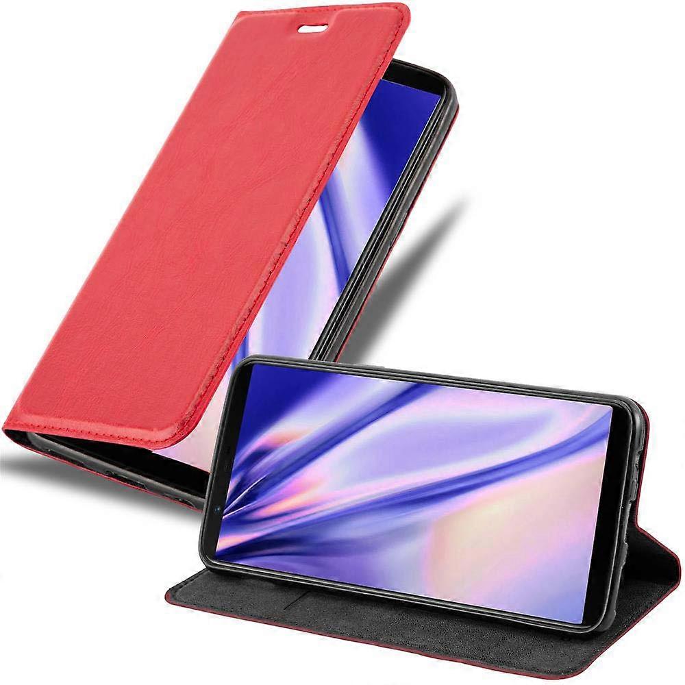 Case compatible with OnePlus 5T - Protective case with stand function and card slot