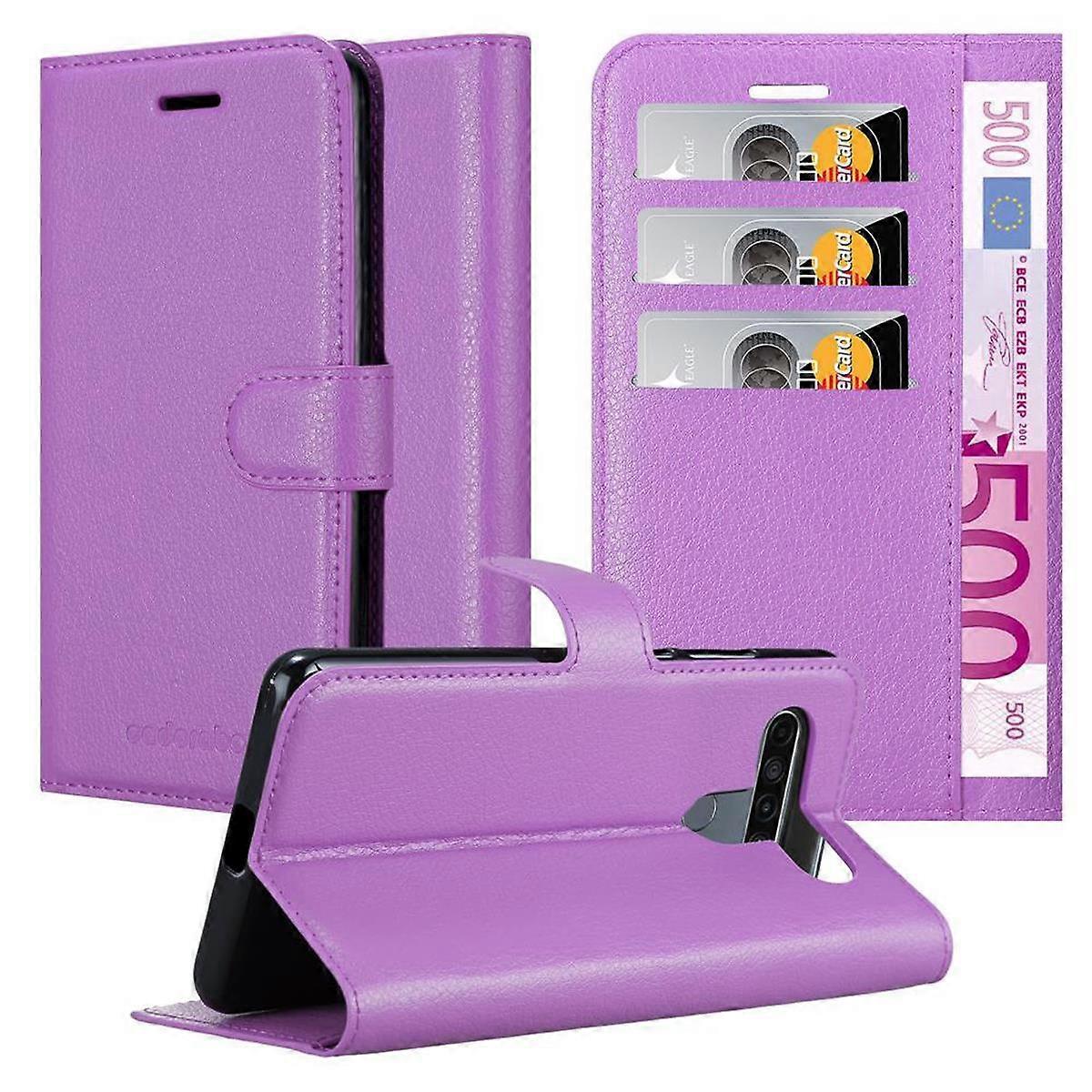 LG K61 Case - Protective Case with Card Slots and Stand Function
