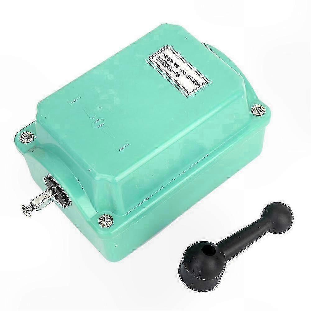 QS-60 380V 60A Forward Reverse Drum Switch Motor Reversing Changeover Switch