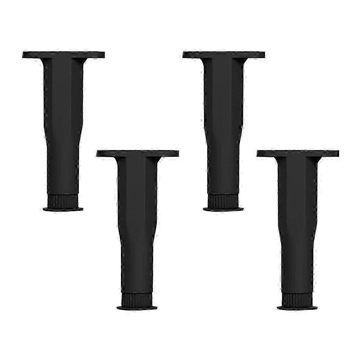 4 Pieces Adjustable Bed Frame Support Legs, Height Suitable compatible with /Queen Size Bed, Bed Frame Replacement Accessories