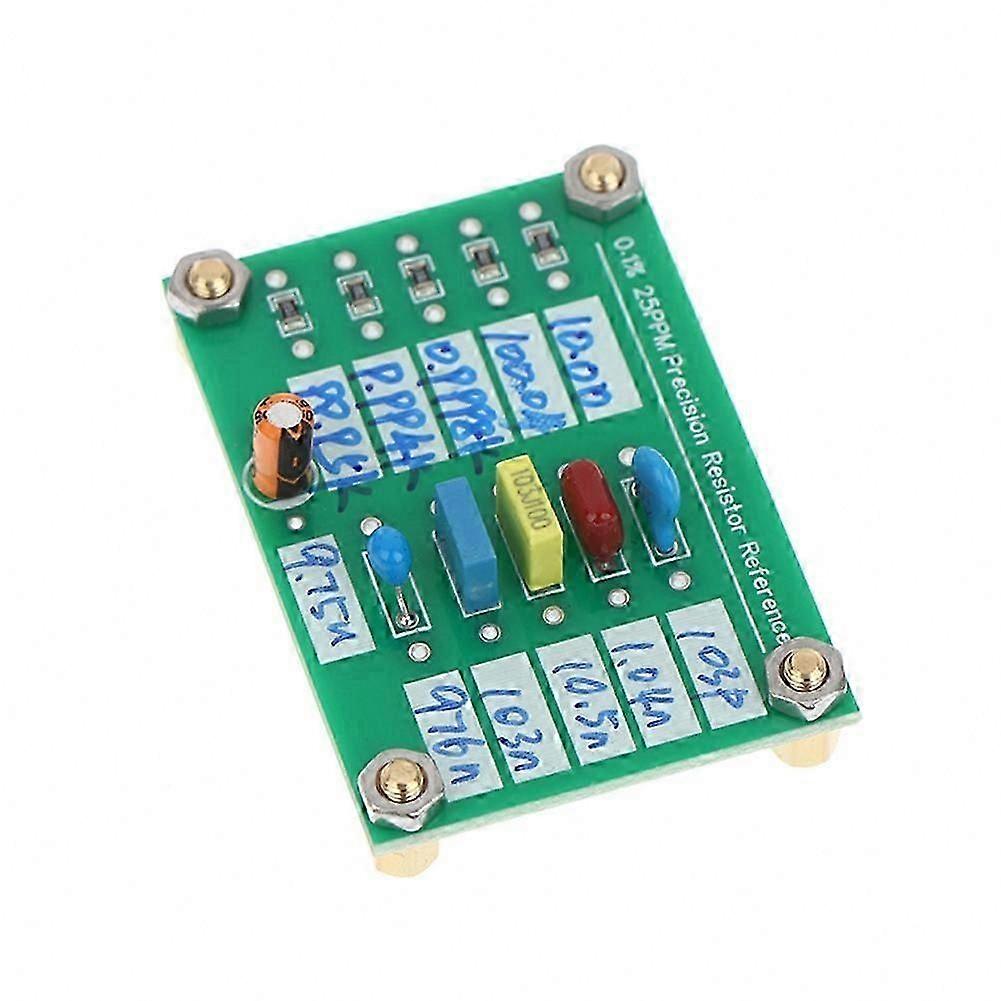 Precise Multimeter Calibration Tool: 1 Pc Reference Resistor/Capacitor Board 10V | Compatible with AD584 & LM399 Module