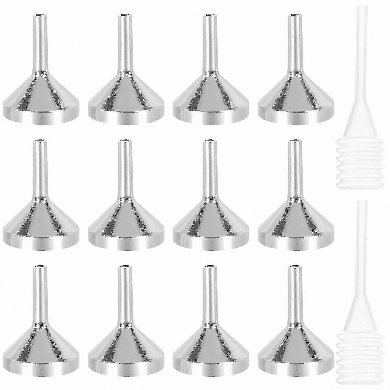 10 Mini Funnels and 2 Droppers for Science Lab Use