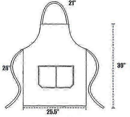 Plain Bib Aprons 12 Pack