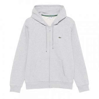 Lacoste miesten huppari, jossa on logo, rento istuvuus ja pitkät hihat.
