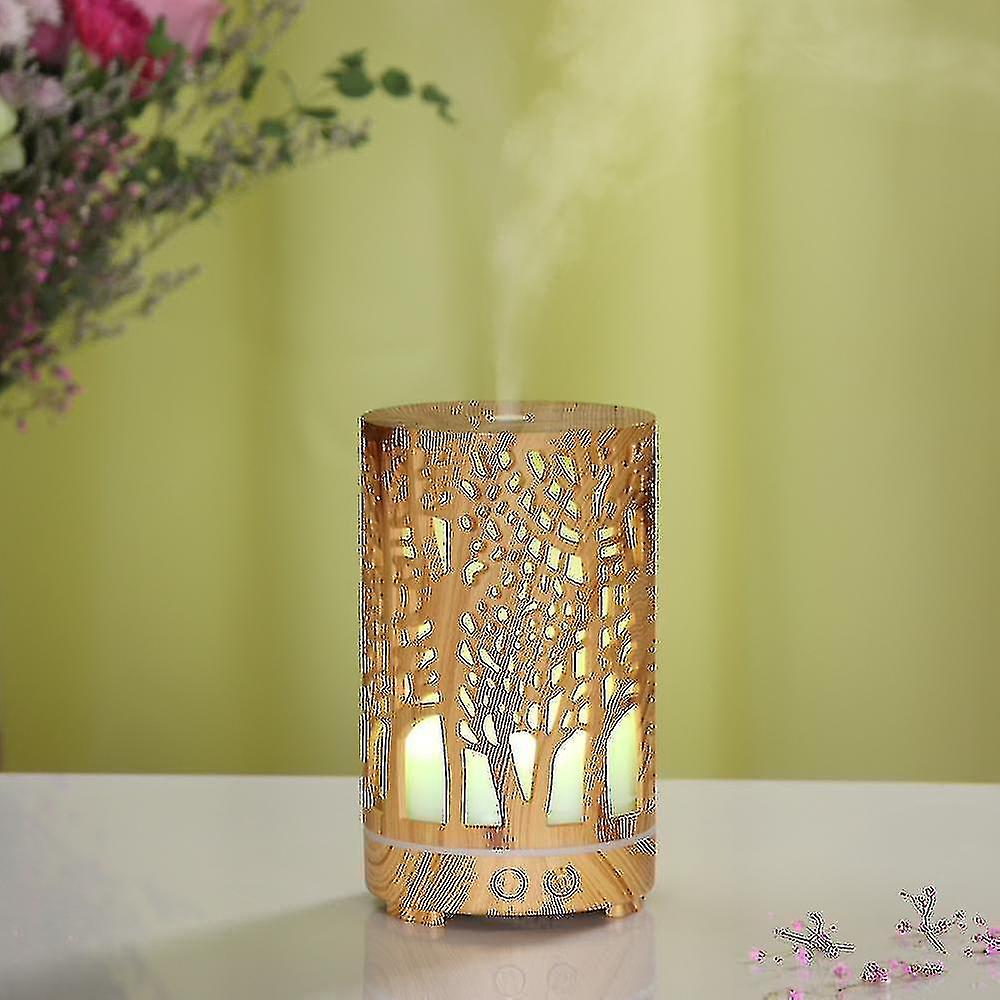200ml Air Humidifier Essential Oil Aroma Diffuser Cold Mist Sprayer 7 Color Led Night Light For Home