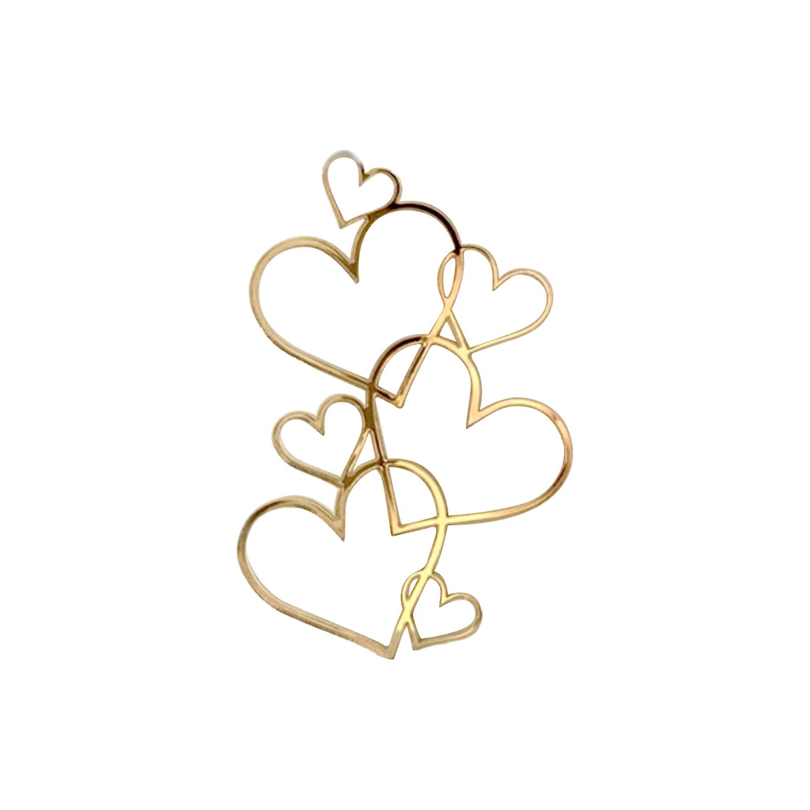Hearts In Harmony Cake Topper - 7.5