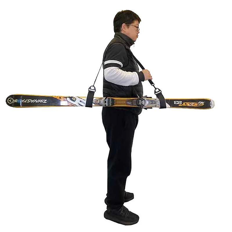 Shoulder Strap for Snowboard and Skis - Black