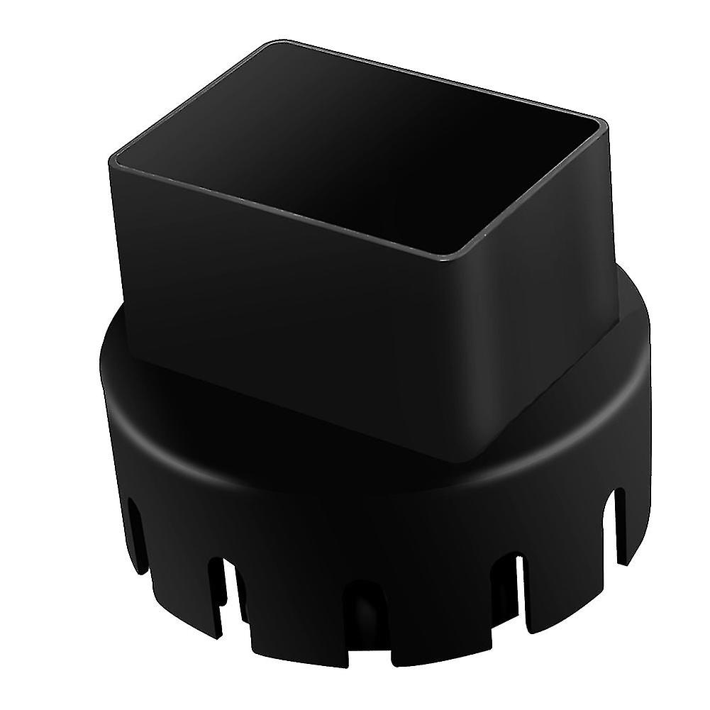 Rain Gutter Downspout Adapter (2in X 3in Square Rain Gutere To Drain Pipe Adapter) passar 3 eller 4in Outd