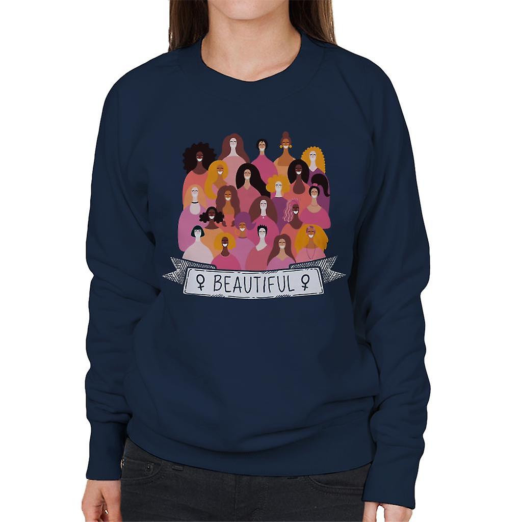 Garota poder Banner linda camisola mulher