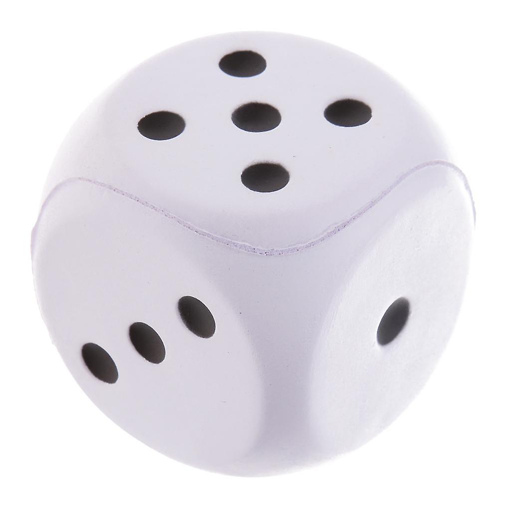 Sponge Dice Foam Dot Dice Playing Dice for Teaching Education Toy Blue