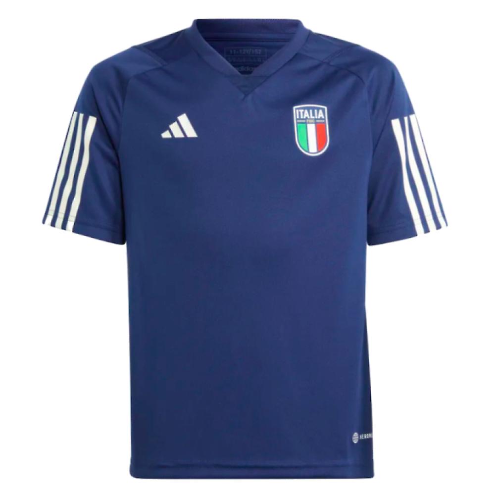 Maillot d’entraînement Italie 2023-2024 (bleu foncé) - Enfants
