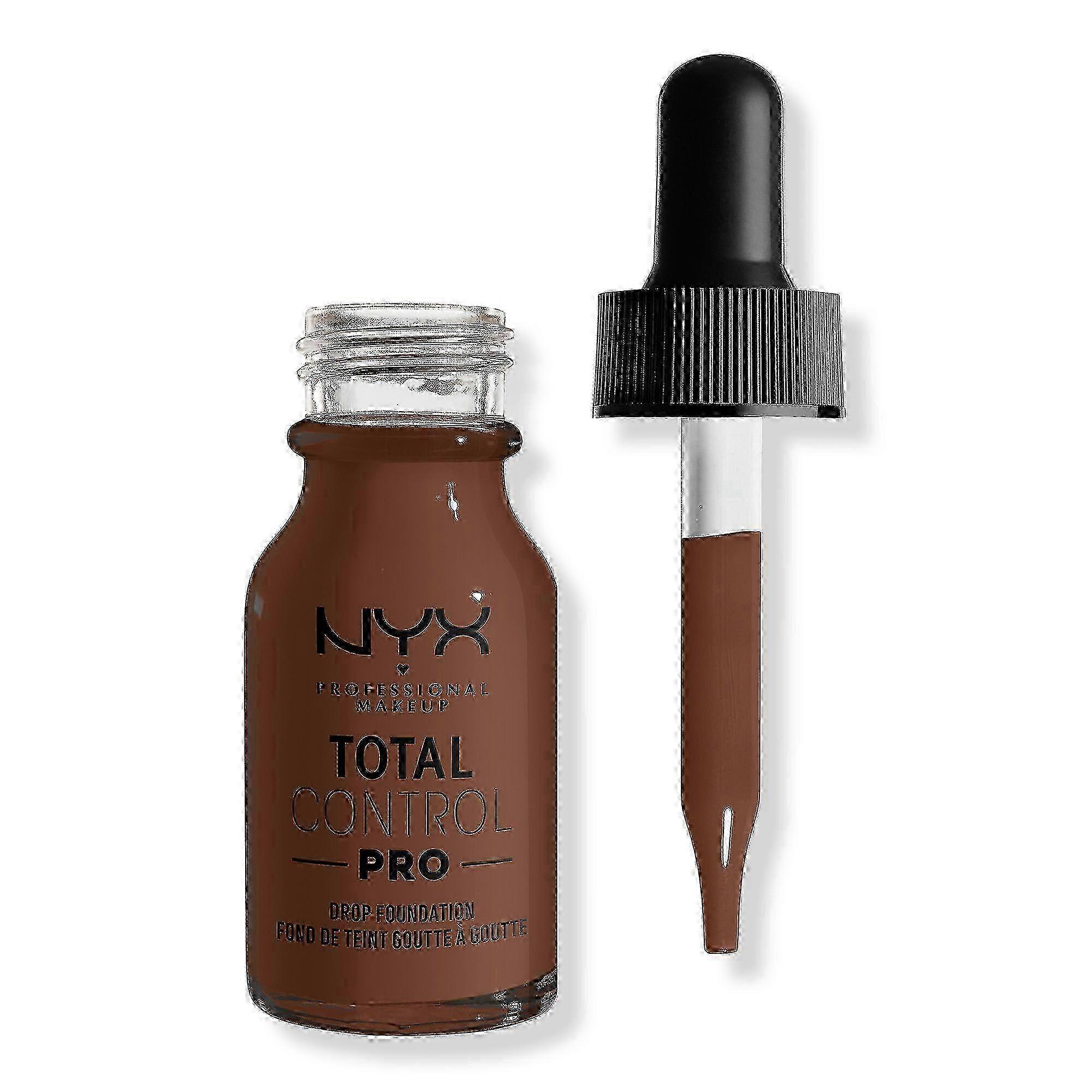Nyx Professional Makeup Total Control Pro Drop Skin-true Buildable Vegan Foundation, Deep Rich, 0.43 Oz
