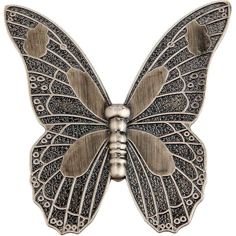 Vintage butterfly shaped cupboard door knobs