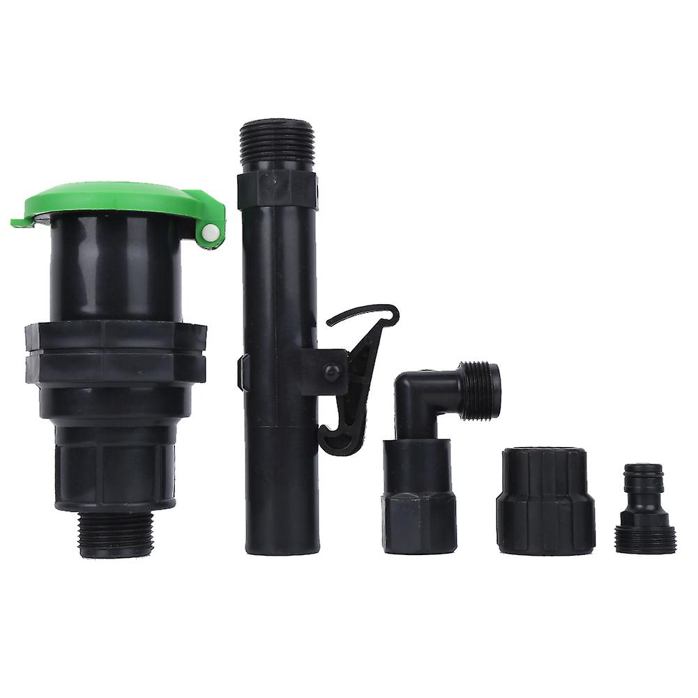 Gardening Irrigation Tool Water Intake Valve Irrigation Equipment Garden Supplies1in 5Pcs / Set External Thread