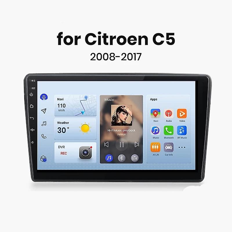 Wireless Carplay Android Auto Car Radio For Citroen C5 2008 - 2017 Multimedia GPS autoradio WIFI DSP