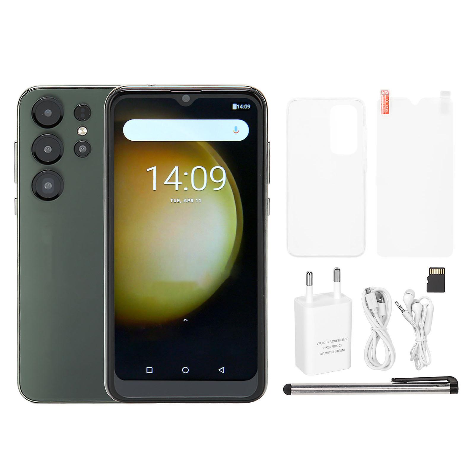 S23 Ultra 6.1" Dual SIM Smartphone - Dark Green, 3G, 4 Cores, HD Screen, 5000mAh Battery