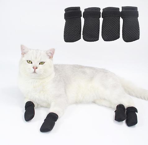 INF Anti-Scratch Soft Pet Schuhe, 4er Pack