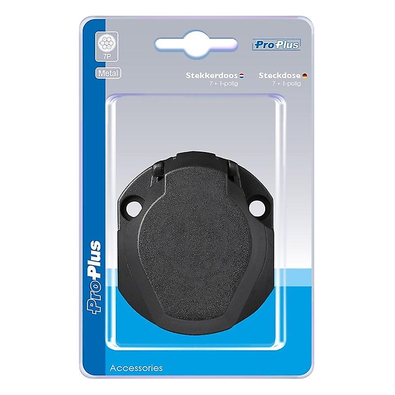 7+1-polige PVC-aansluiting in blister