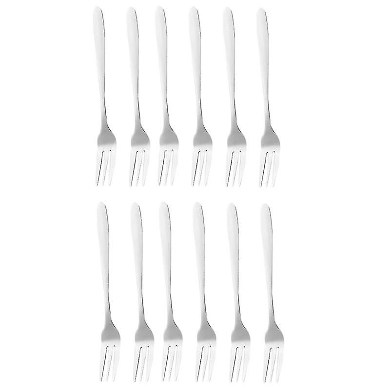 12pcs Stainless Steel Forks